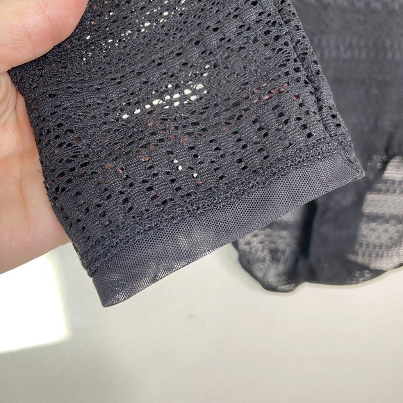 Love Stories Mesh Lace Long Sleeved Bodysuit Sz M - Picture 5 of 8